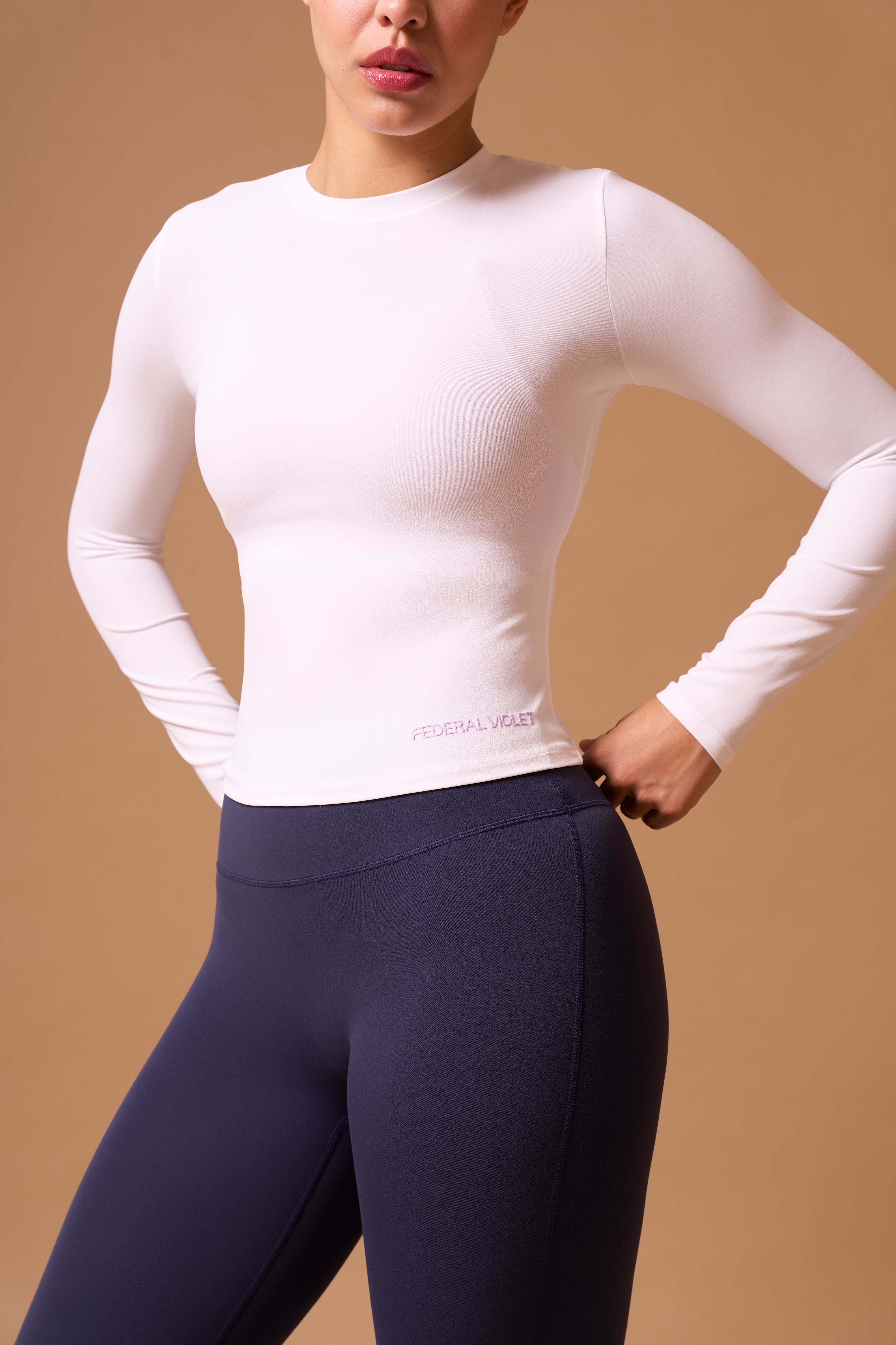 The Flex Longsleeve - White