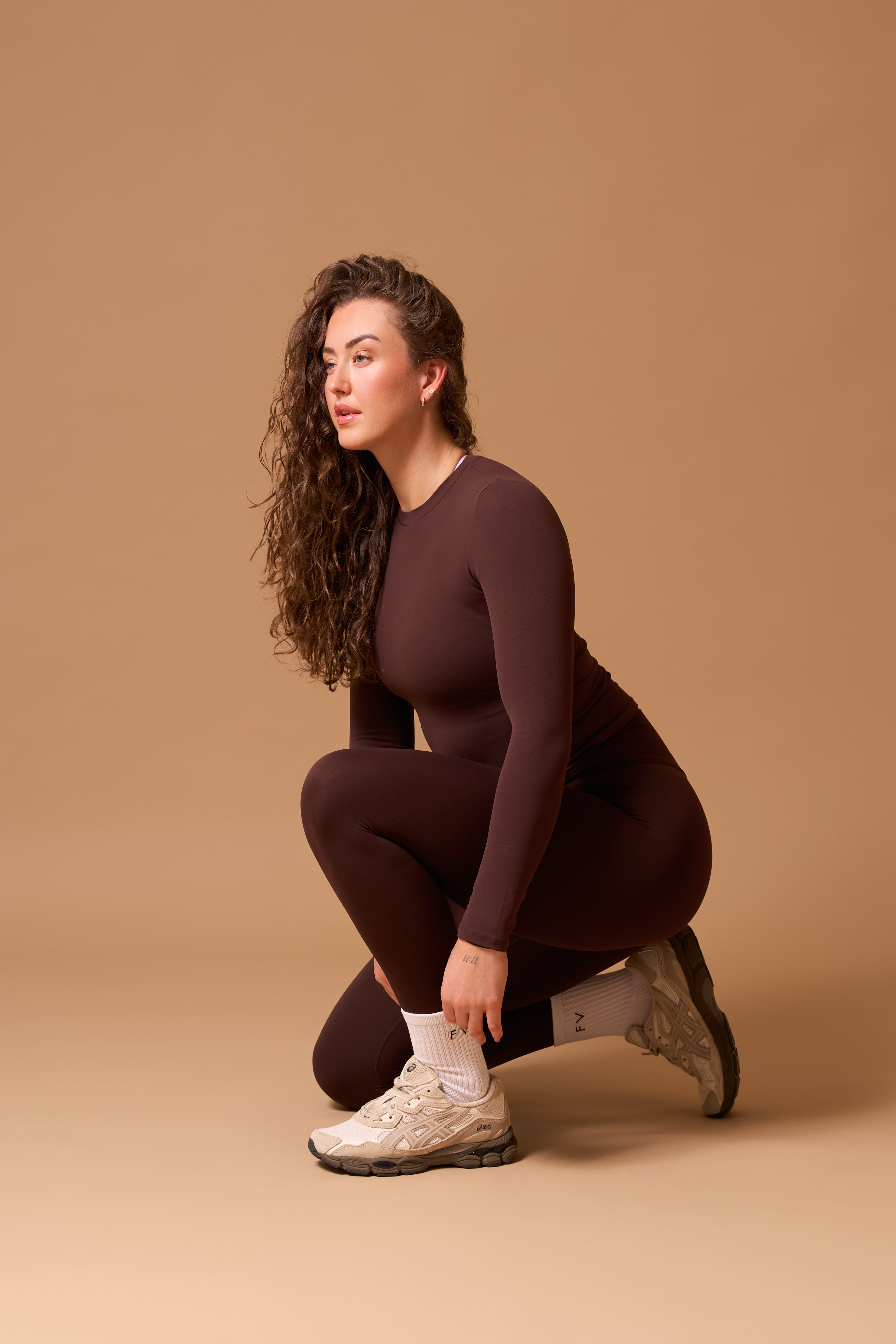 The Flex Longsleeve - Espresso